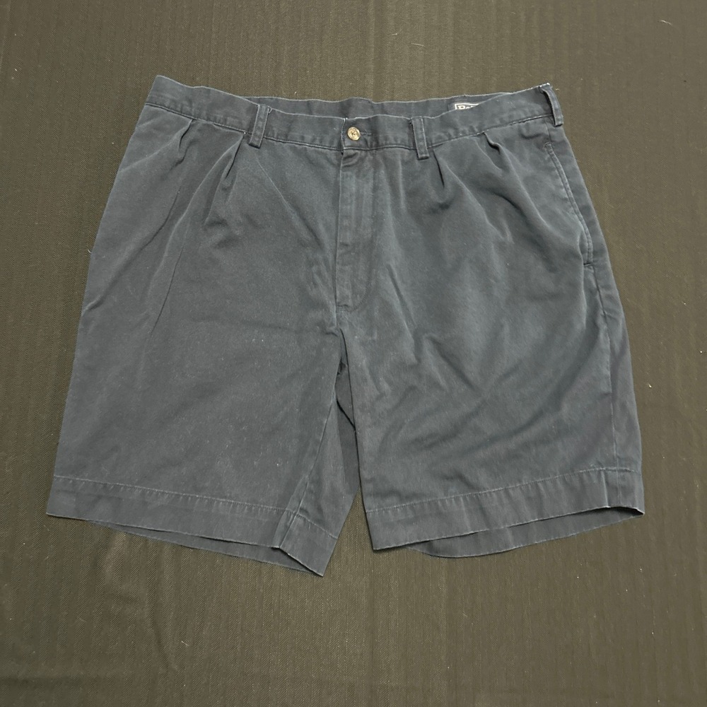Polo Ralph Lauren Mens Navy Blue Pleated Classic Fit 9 Inch Shorts Size 38